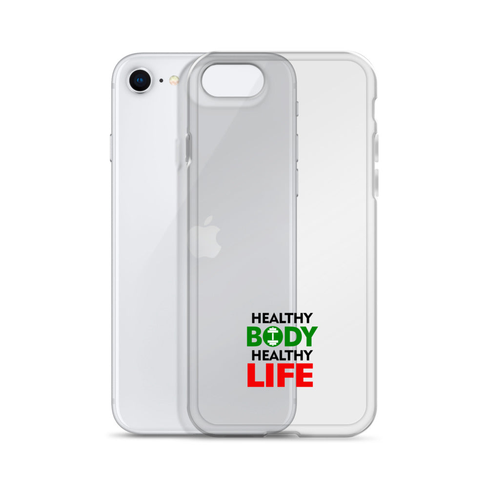 HEALTHY BODY HEALTHY LIFE - Clear Case for iPhone®