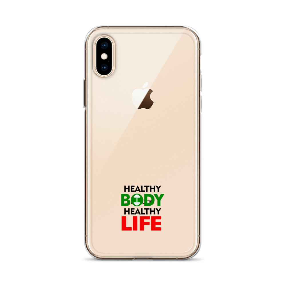 HEALTHY BODY HEALTHY LIFE - Clear Case for iPhone®