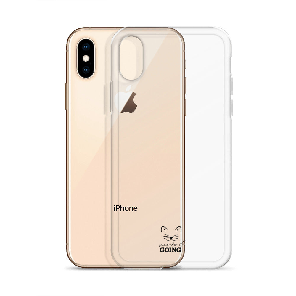 MEOW'S IT GOING - Clear Case for iPhone®