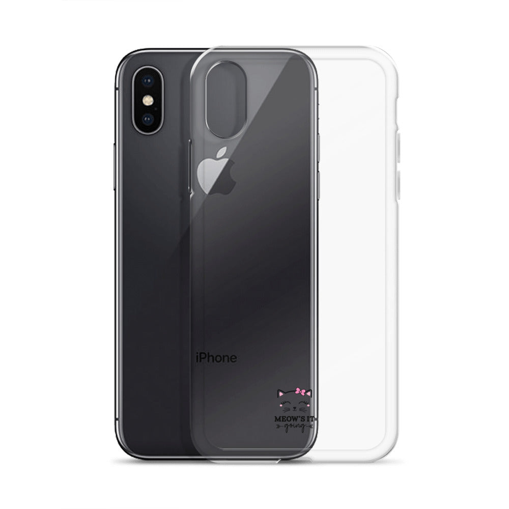 MEOW'S IT GOING - Clear Case for iPhone®