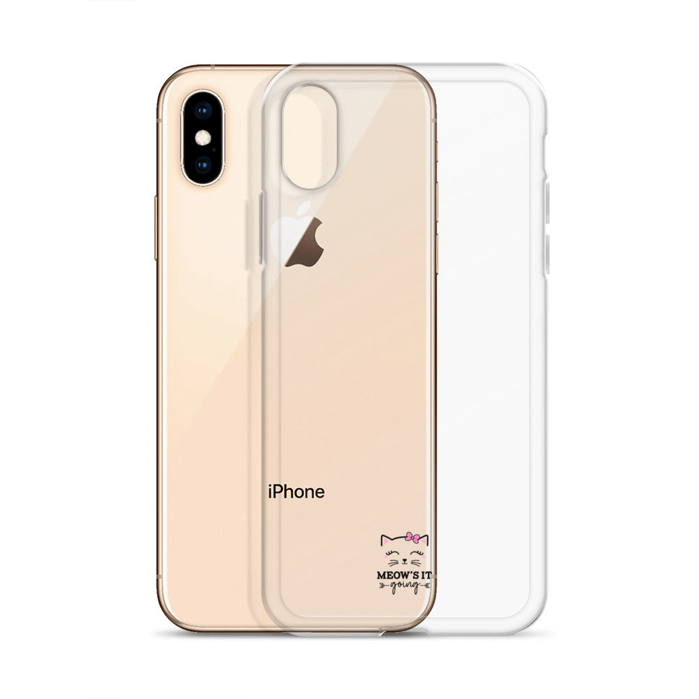 MEOW'S IT GOING - Clear Case for iPhone®