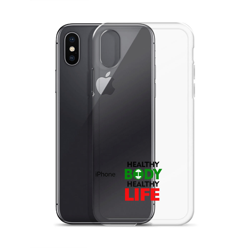 HEALTHY BODY HEALTHY LIFE - Clear Case for iPhone®