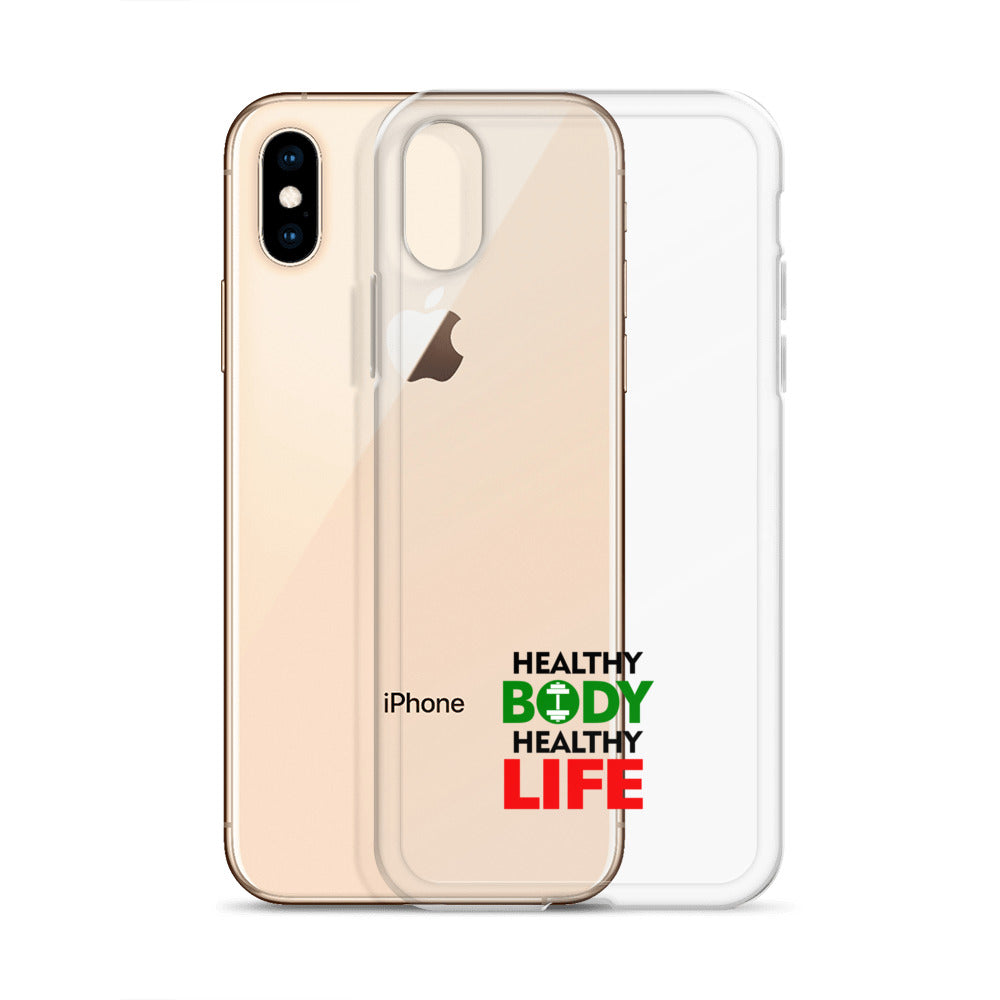 HEALTHY BODY HEALTHY LIFE - Clear Case for iPhone®