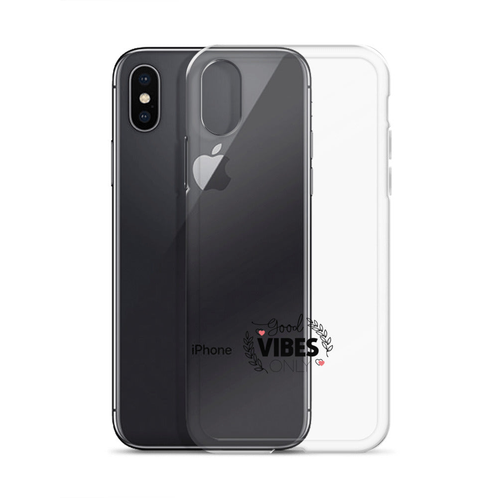 GOOD VIBES ONLY - Clear Case for iPhone®