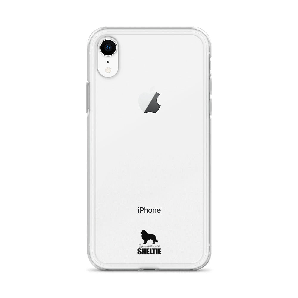 LIFE IS BETTER WITH SHELTIE - Clear Case for iPhone®