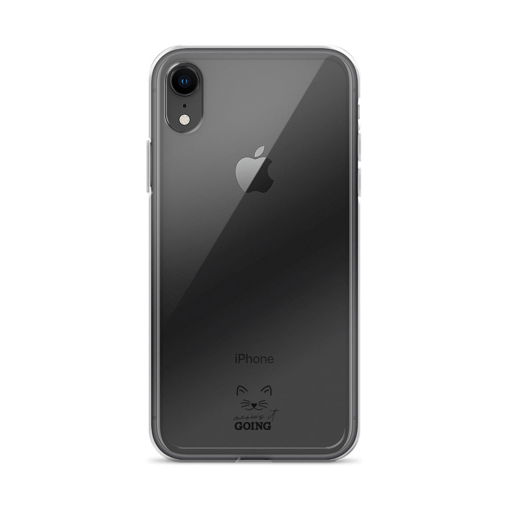 MEOW'S IT GOING - Clear Case for iPhone®