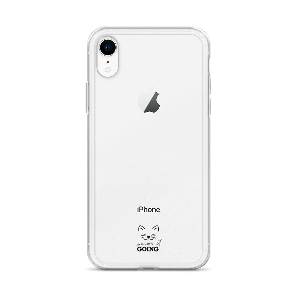 MEOW'S IT GOING - Clear Case for iPhone®