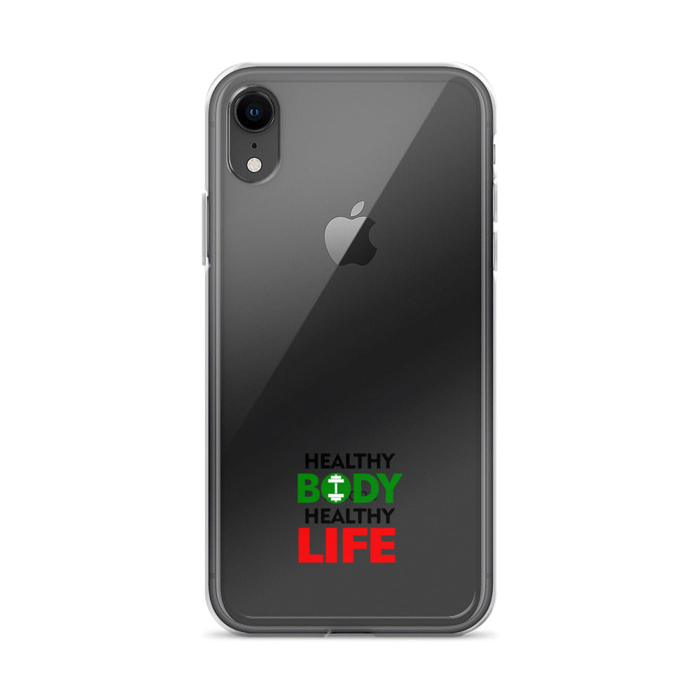 HEALTHY BODY HEALTHY LIFE - Clear Case for iPhone®