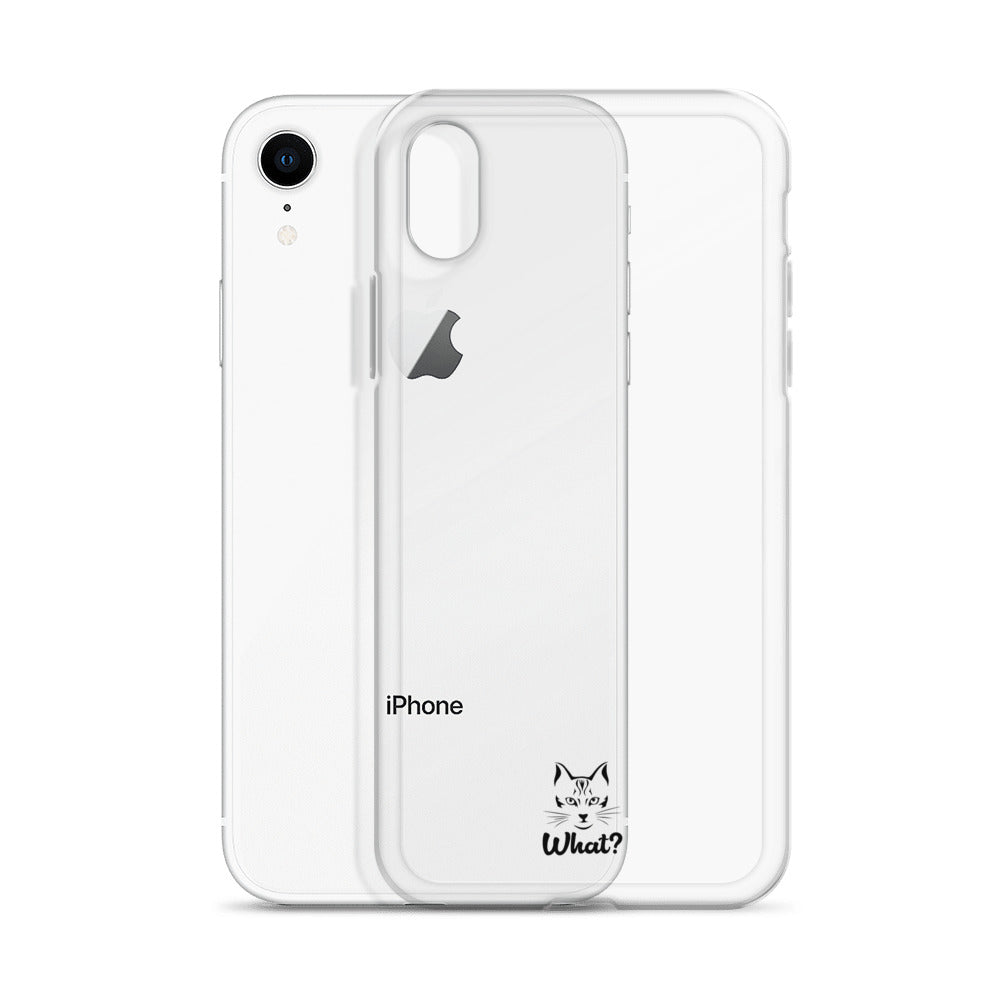 WHAT? - Clear Case for iPhone®