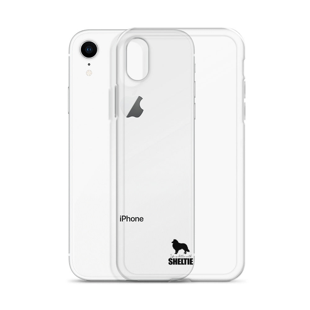 LIFE IS BETTER WITH SHELTIE - Clear Case for iPhone®