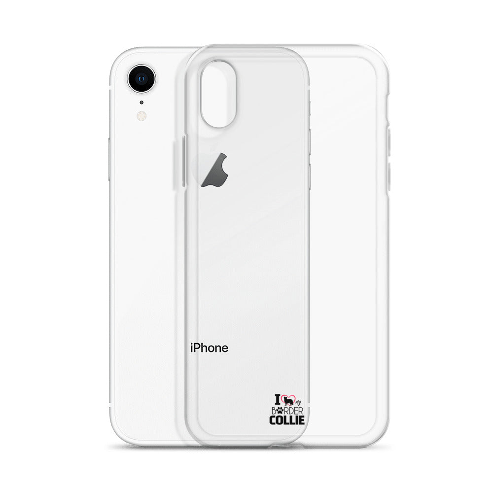 I LOVE MY BORDER COLLIE - Clear Case for iPhone®