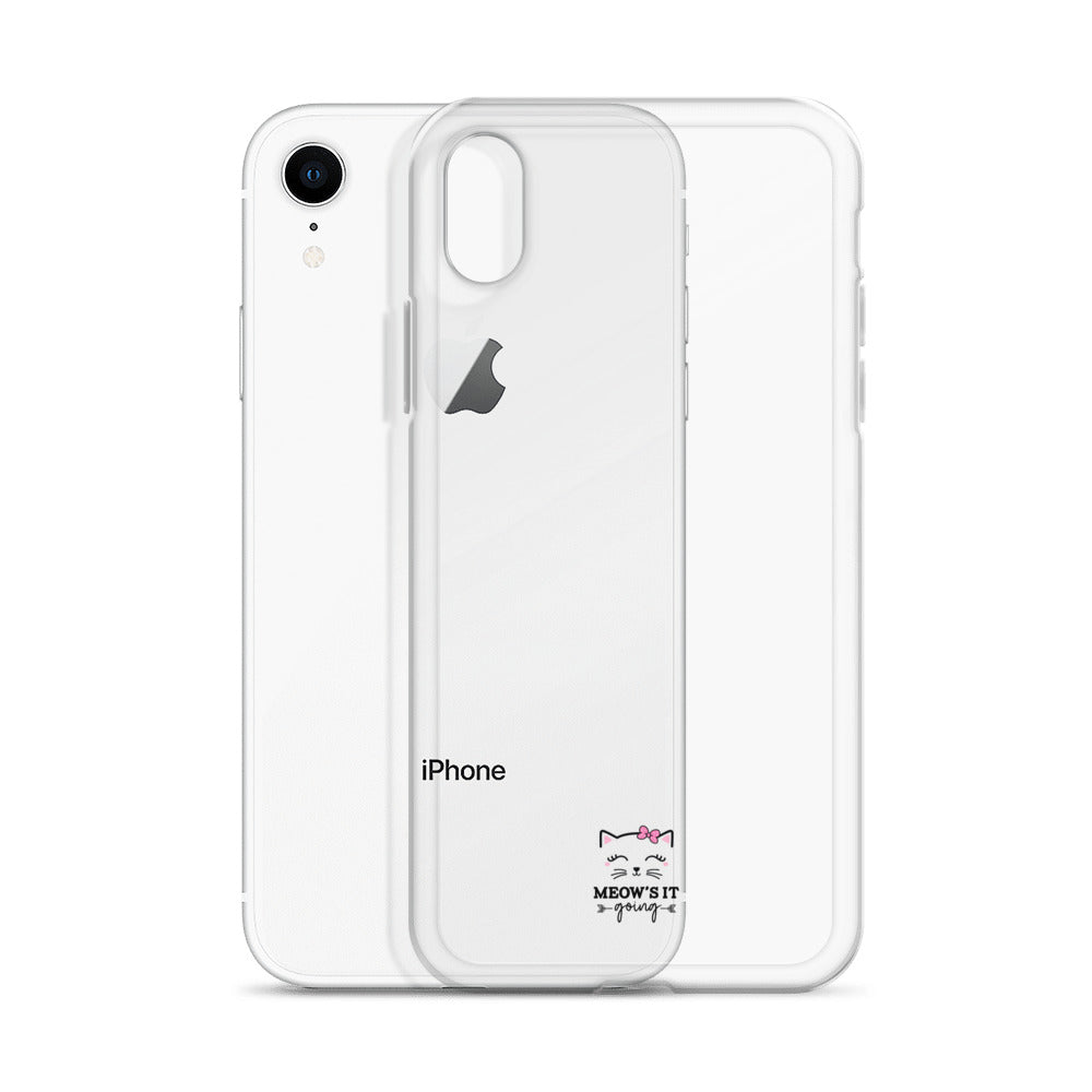 MEOW'S IT GOING - Clear Case for iPhone®