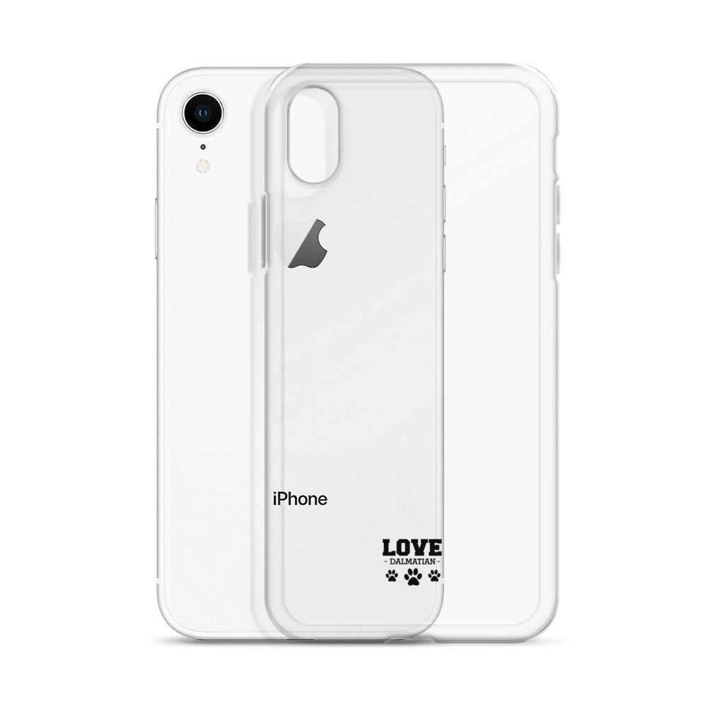 LOVE DALMATIAN - Clear Case for iPhone®