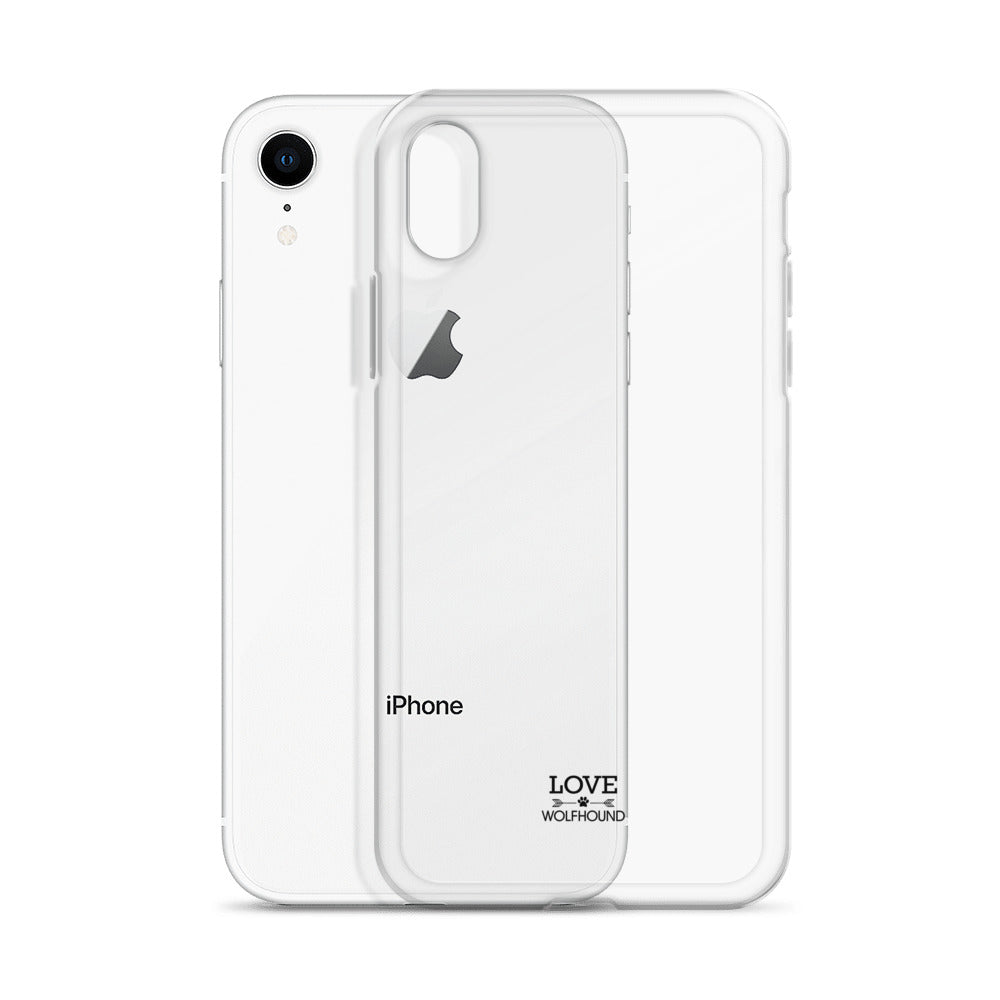 LOVE WOLFHOUND - Clear Case for iPhone®