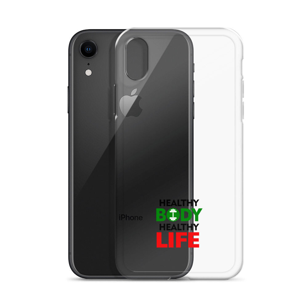 HEALTHY BODY HEALTHY LIFE - Clear Case for iPhone®