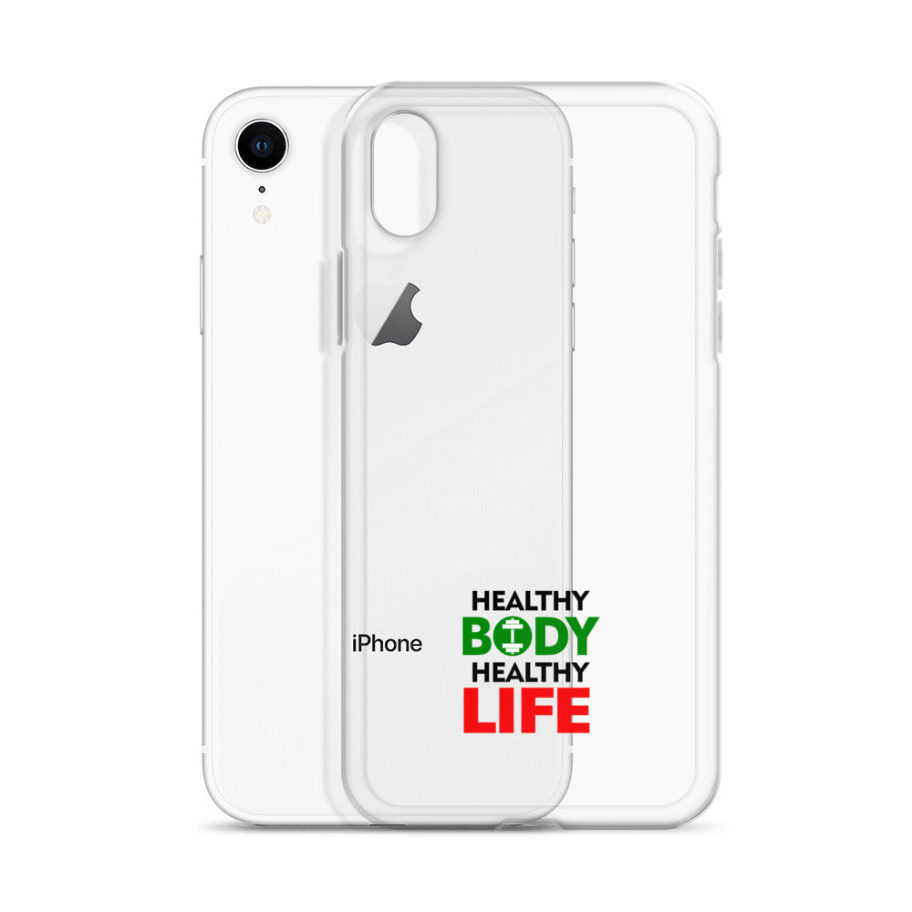 HEALTHY BODY HEALTHY LIFE - Clear Case for iPhone®