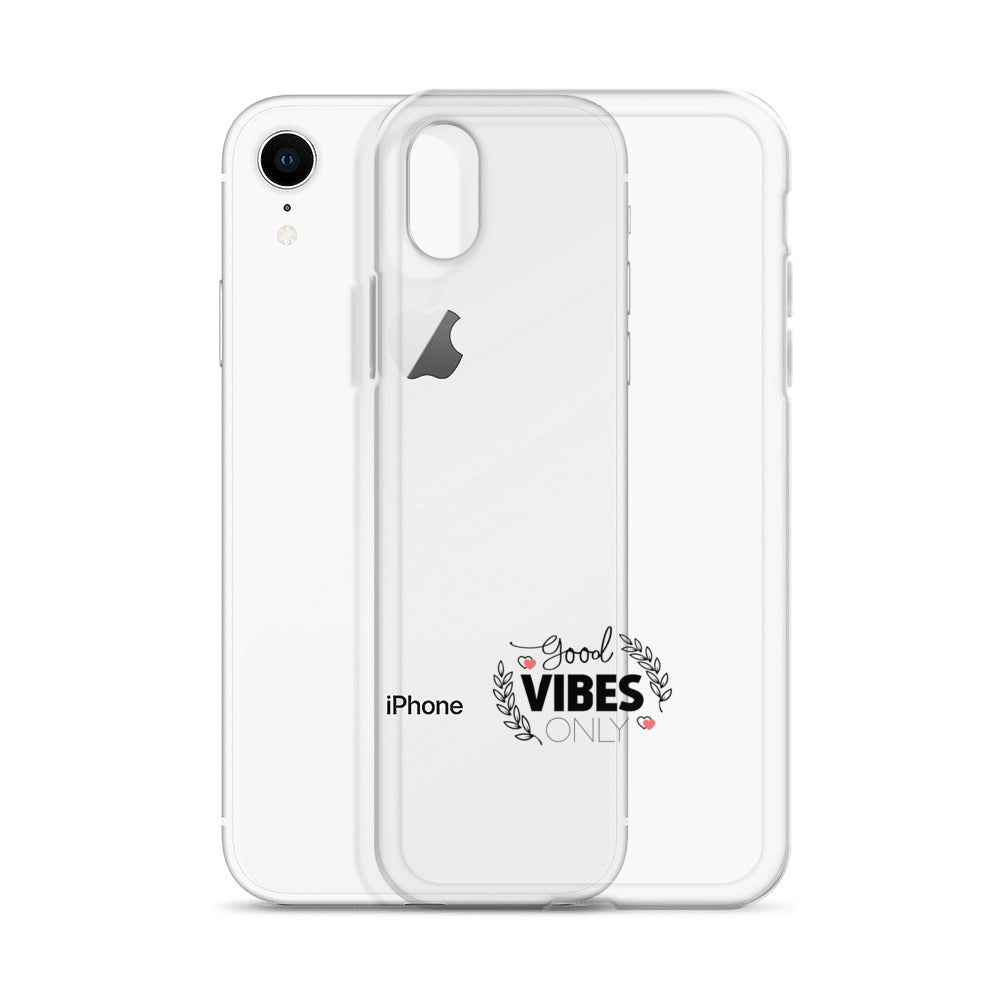 GOOD VIBES ONLY - Clear Case for iPhone®