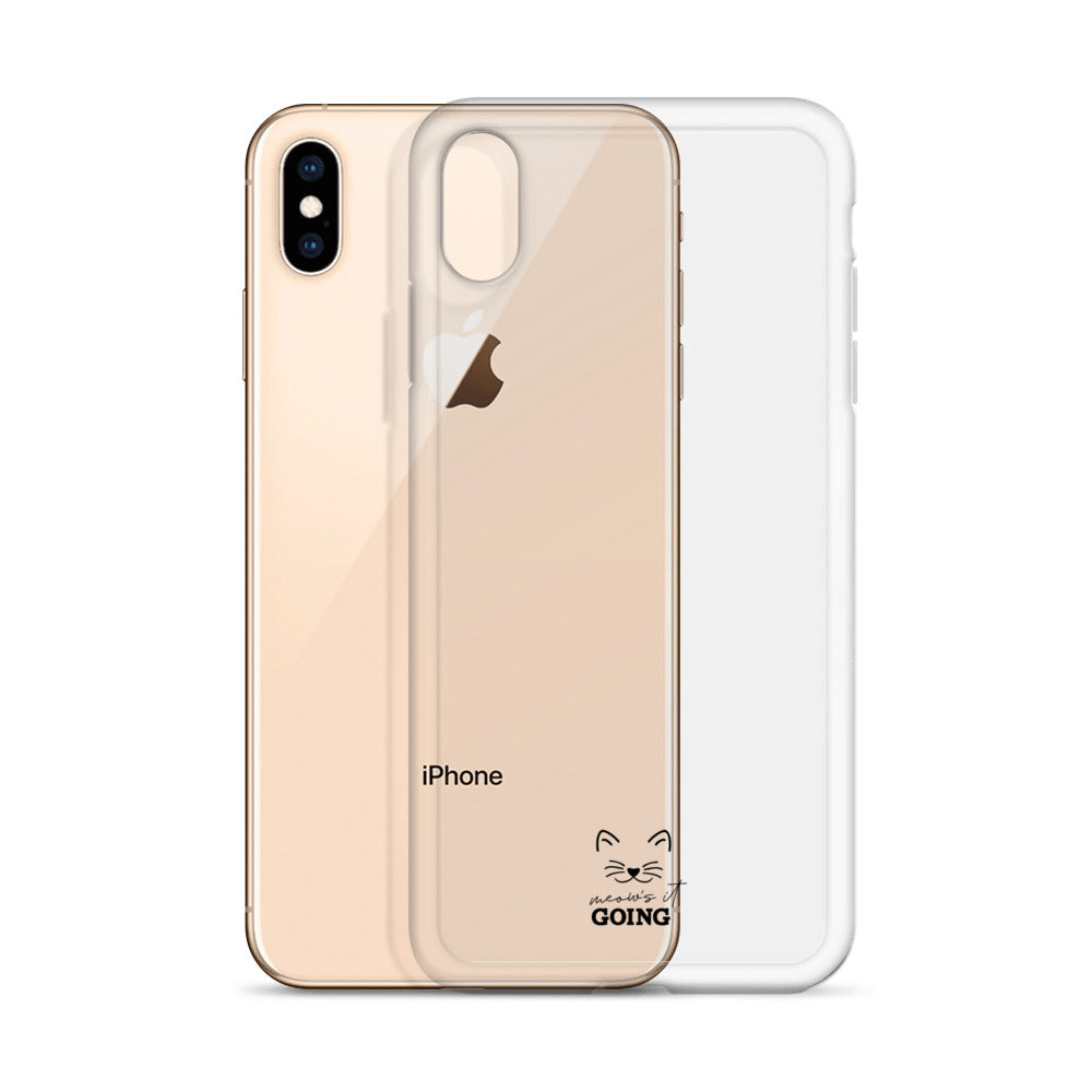 MEOW'S IT GOING - Clear Case for iPhone®