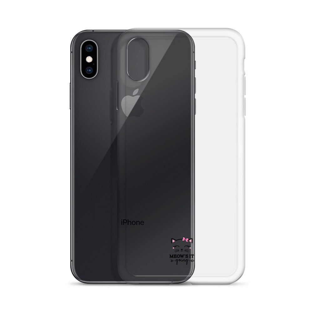 MEOW'S IT GOING - Clear Case for iPhone®