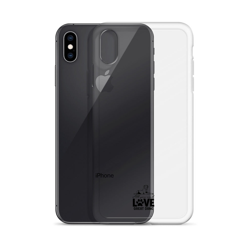 ALL YOU NEED LOVE GREAT DANE - Clear Case for iPhone®