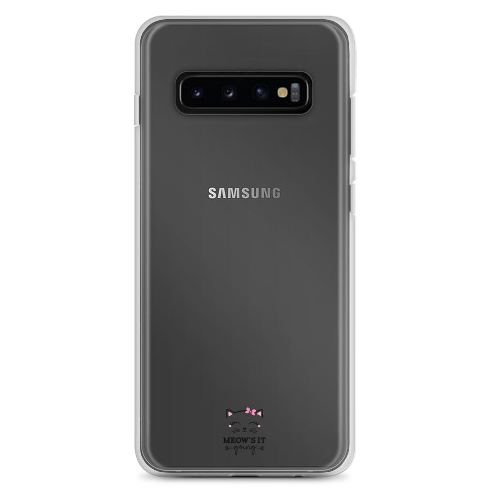 MEOW'S IT GOING - Clear Case for Samsung®