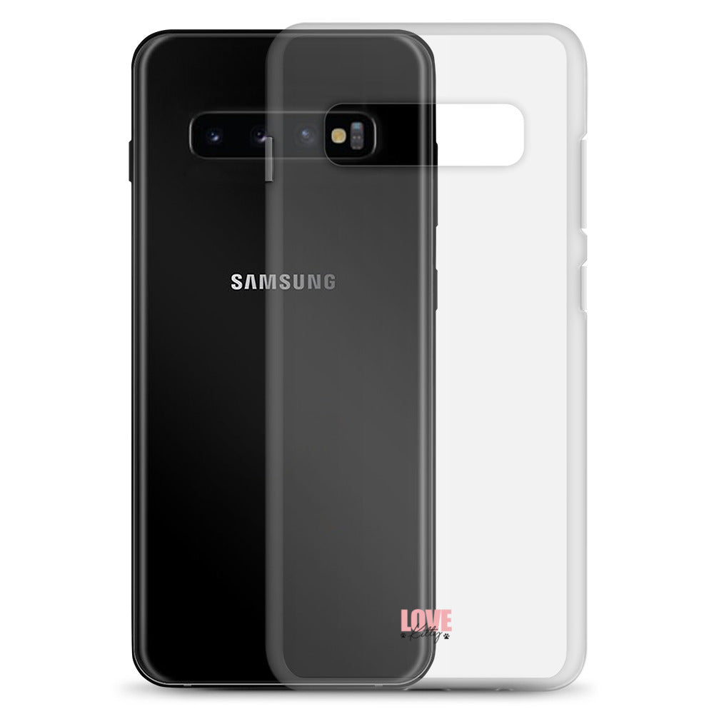 LOVE KITTY - Clear Case for Samsung®