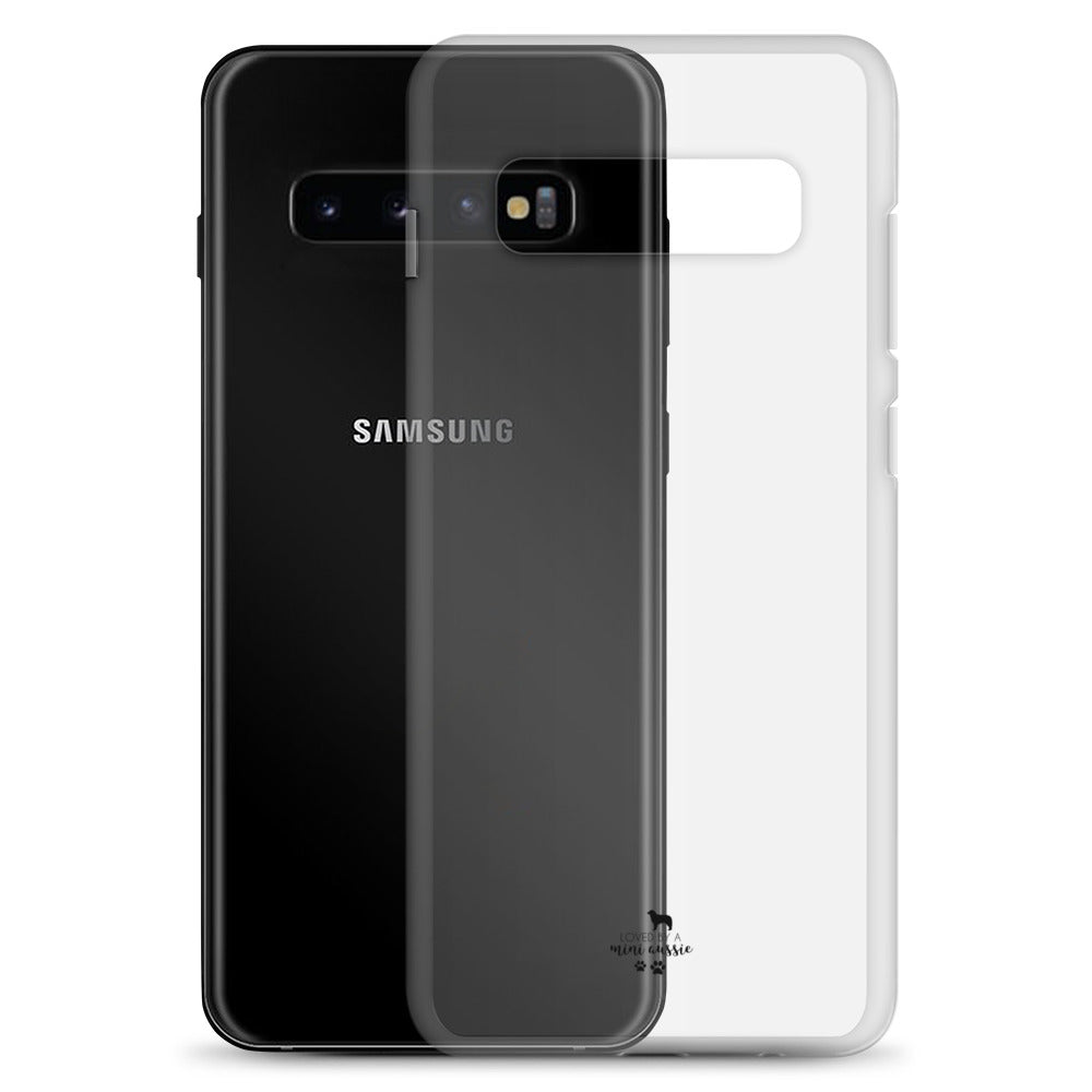 LOVED BY A MINI AUSSIE - Clear Case for Samsung®