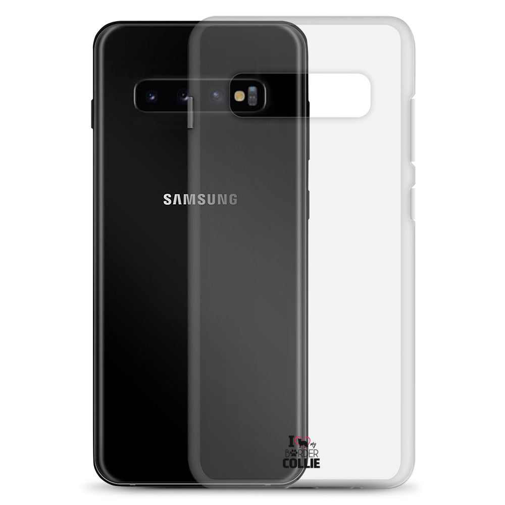 I LOVE MY BORDER COLLIE - Clear Case for Samsung®