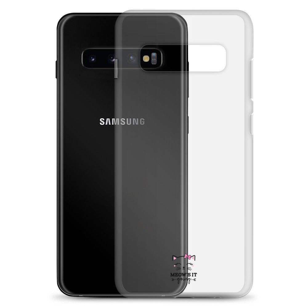 MEOW'S IT GOING - Clear Case for Samsung®