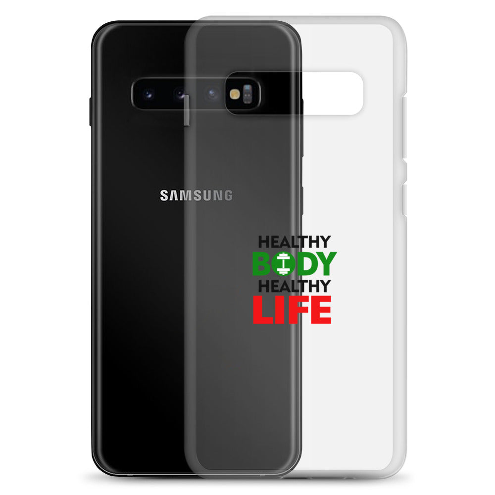 HEALTHY BODY HEALTHY LIFE - Clear Case for Samsung®