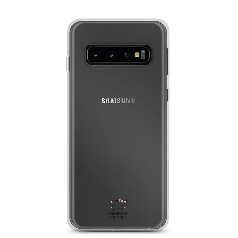 MEOW'S IT GOING - Clear Case for Samsung®