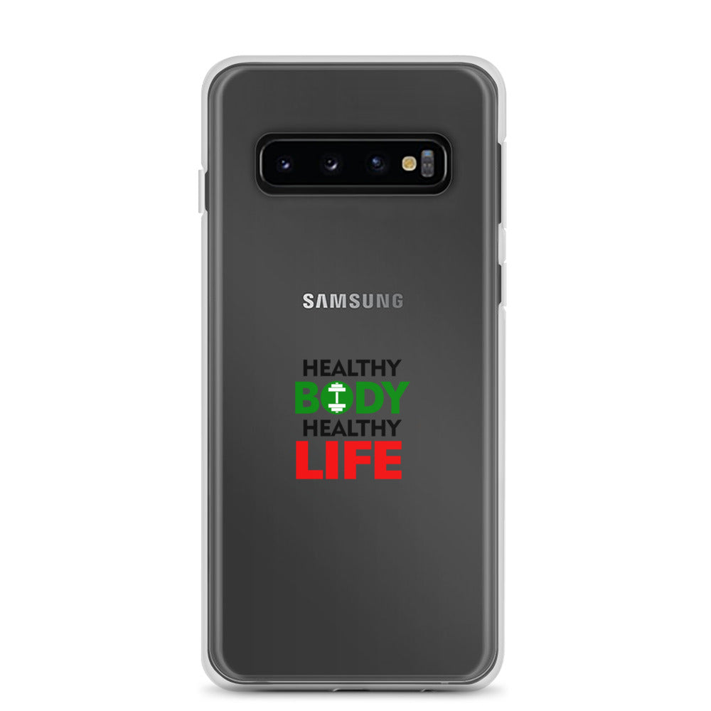 HEALTHY BODY HEALTHY LIFE - Clear Case for Samsung®