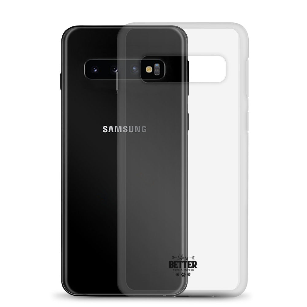 LIFE IS BETTER WITH A ROTTIE - Clear Case for Samsung®