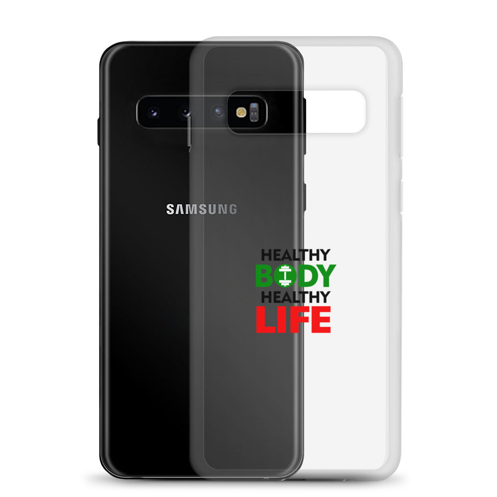 HEALTHY BODY HEALTHY LIFE - Clear Case for Samsung®