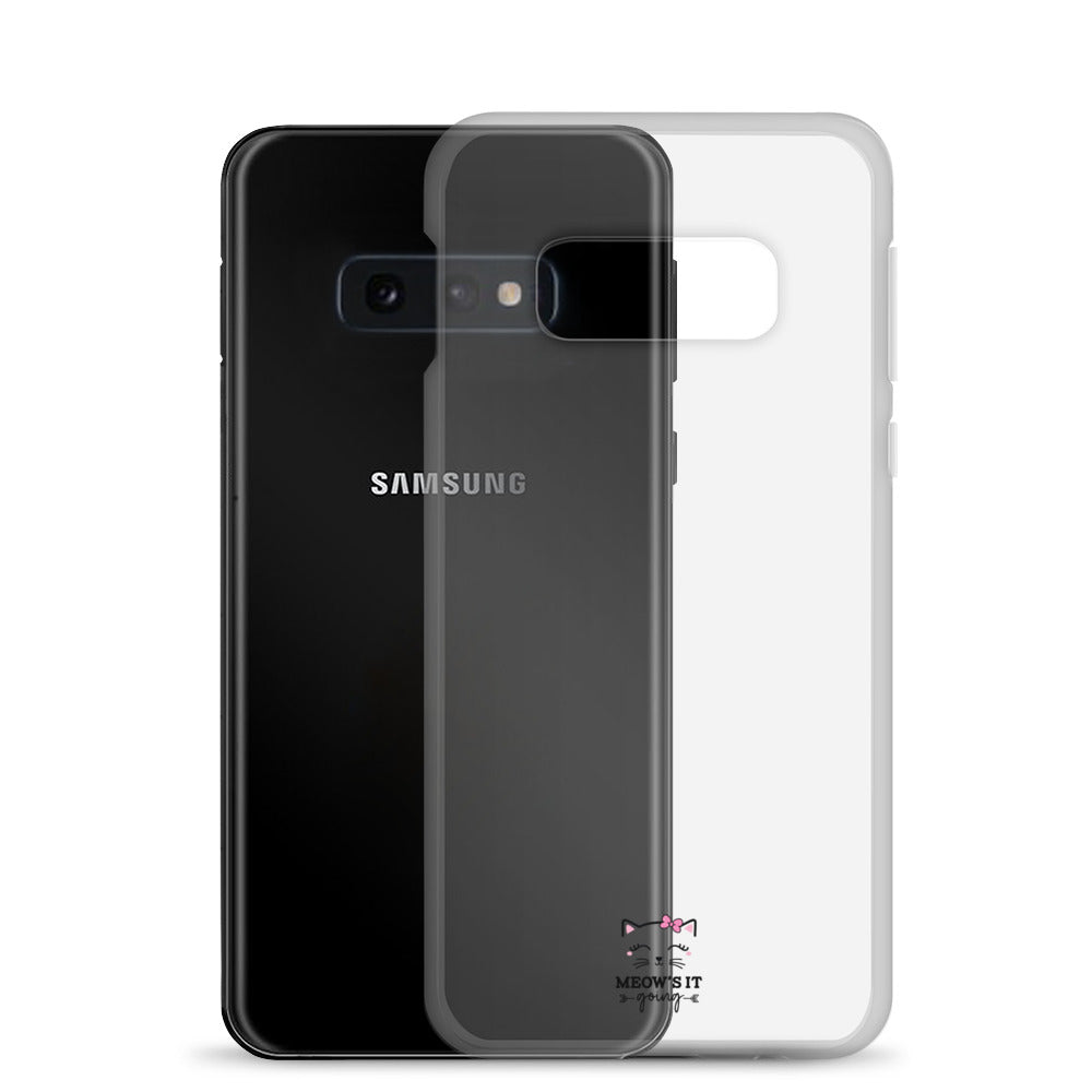 MEOW'S IT GOING - Clear Case for Samsung®