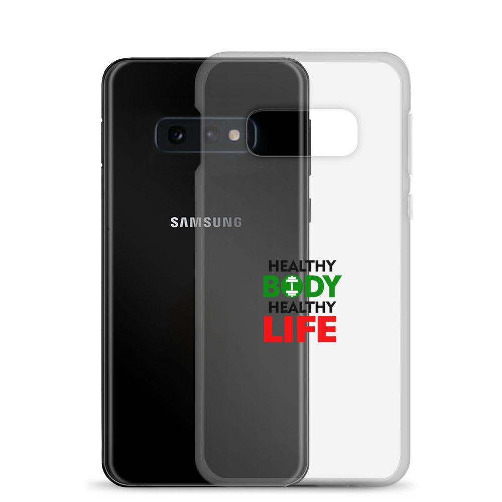 HEALTHY BODY HEALTHY LIFE - Clear Case for Samsung®