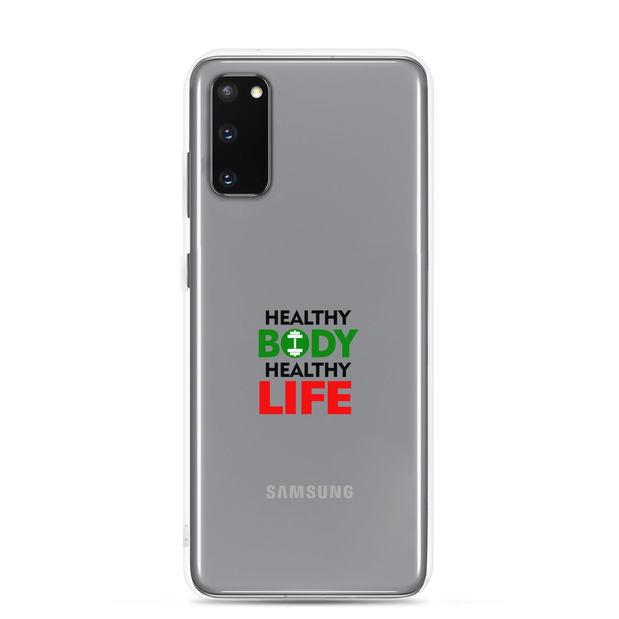 HEALTHY BODY HEALTHY LIFE - Clear Case for Samsung®