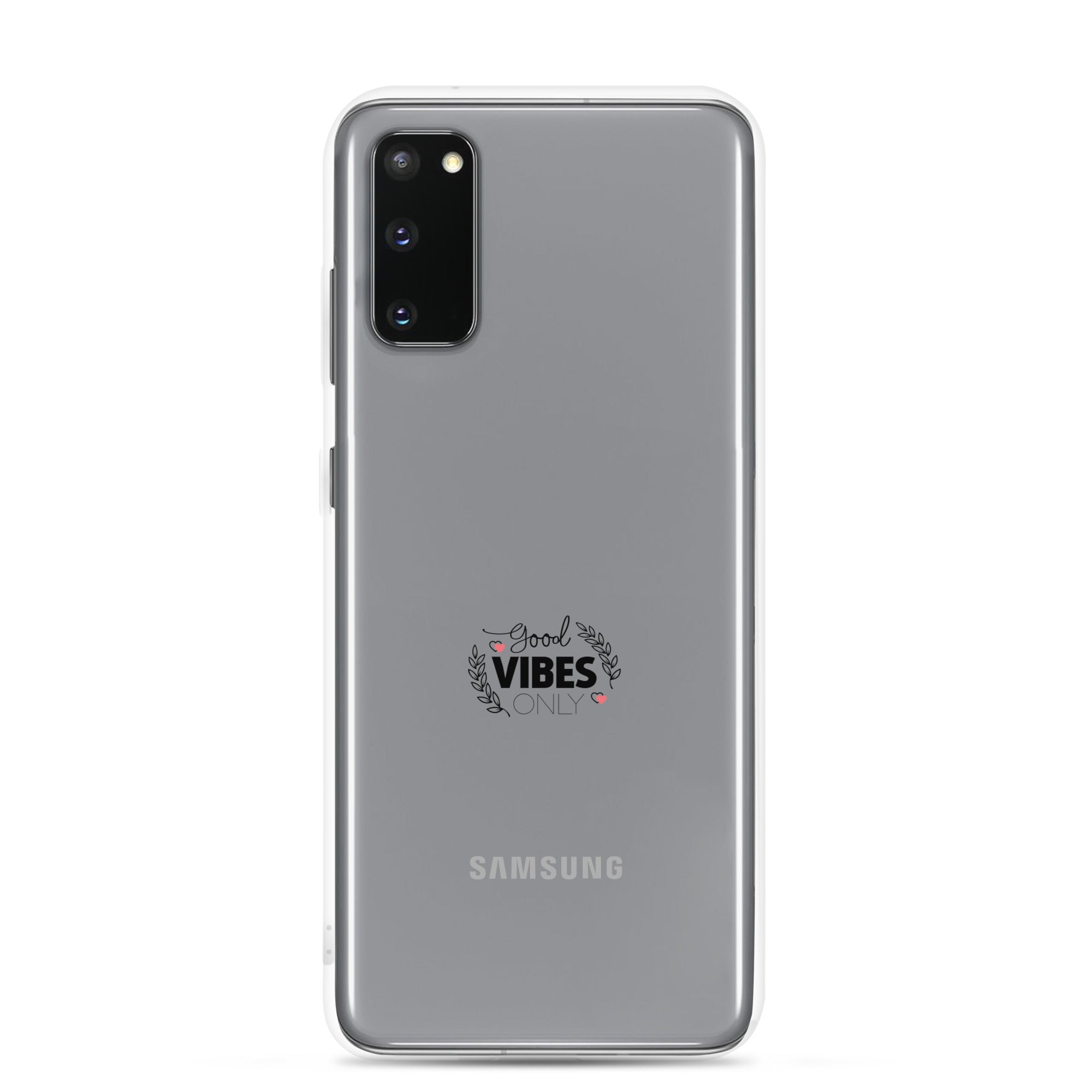 GOOD VIBES ONLY - Clear Case for Samsung®