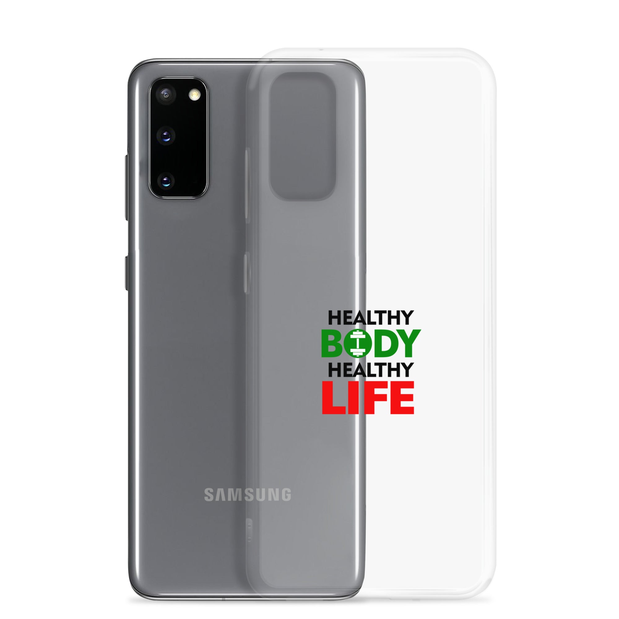 HEALTHY BODY HEALTHY LIFE - Clear Case for Samsung®