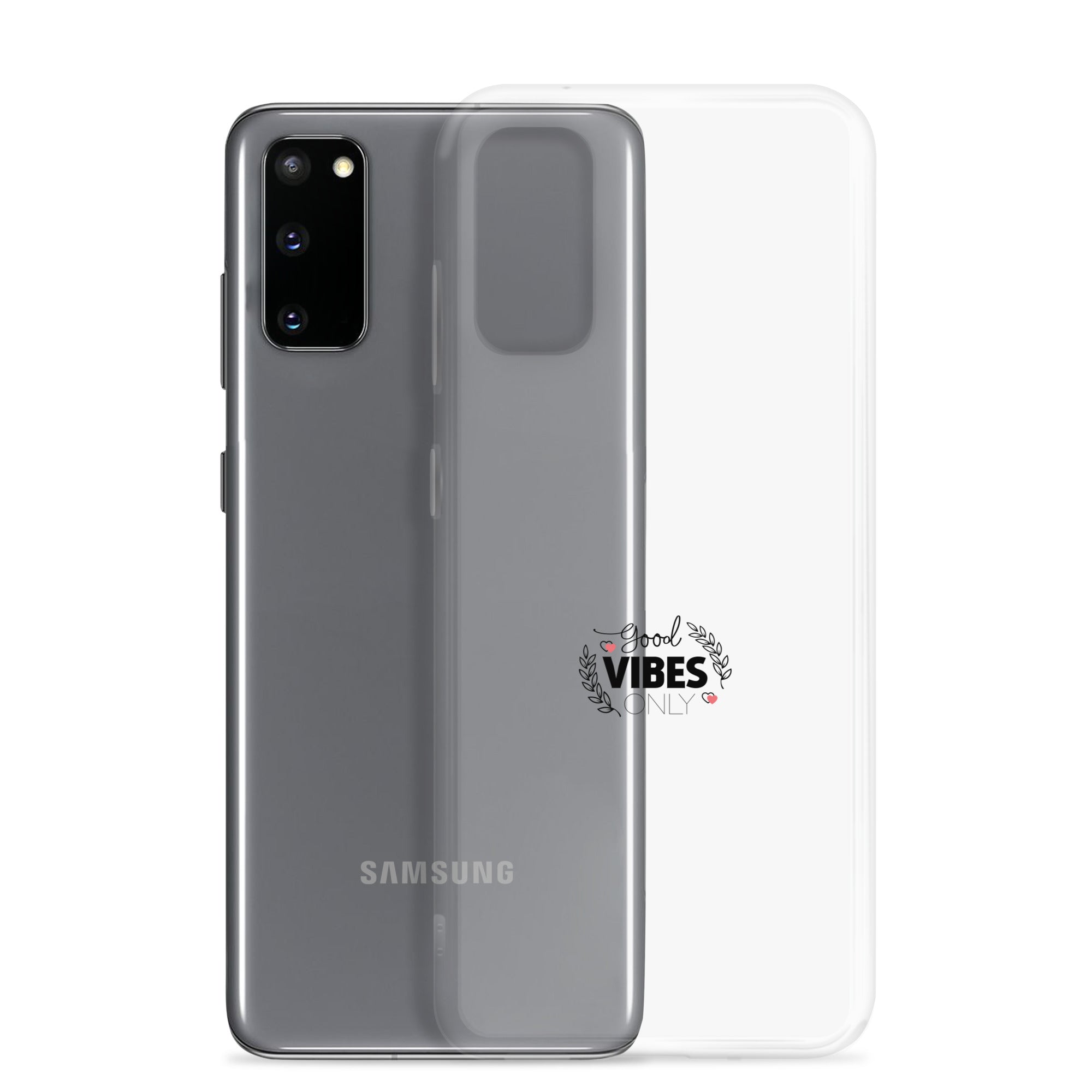 GOOD VIBES ONLY - Clear Case for Samsung®