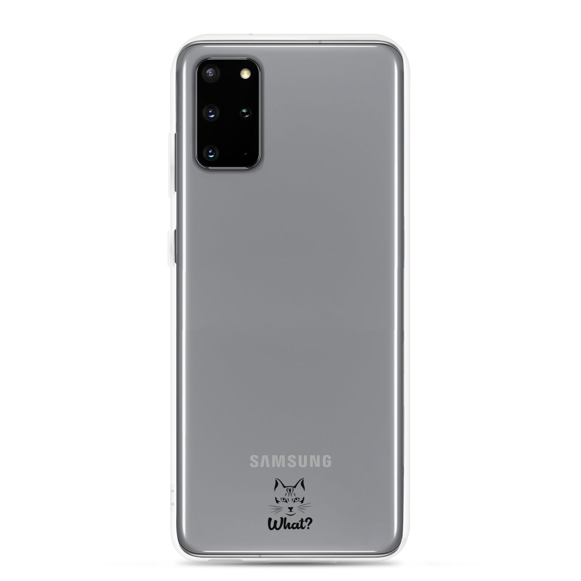 WHAT? - Clear Case for Samsung®