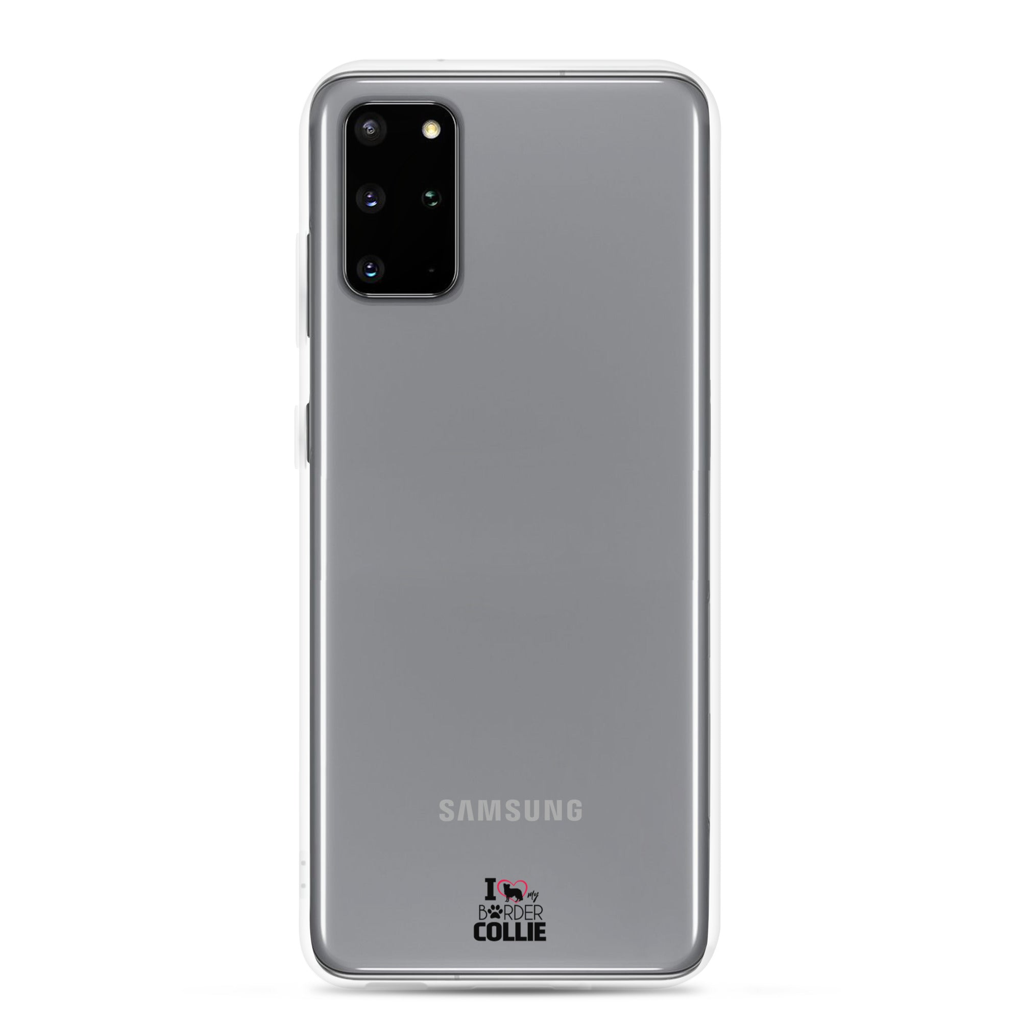 I LOVE MY BORDER COLLIE - Clear Case for Samsung®