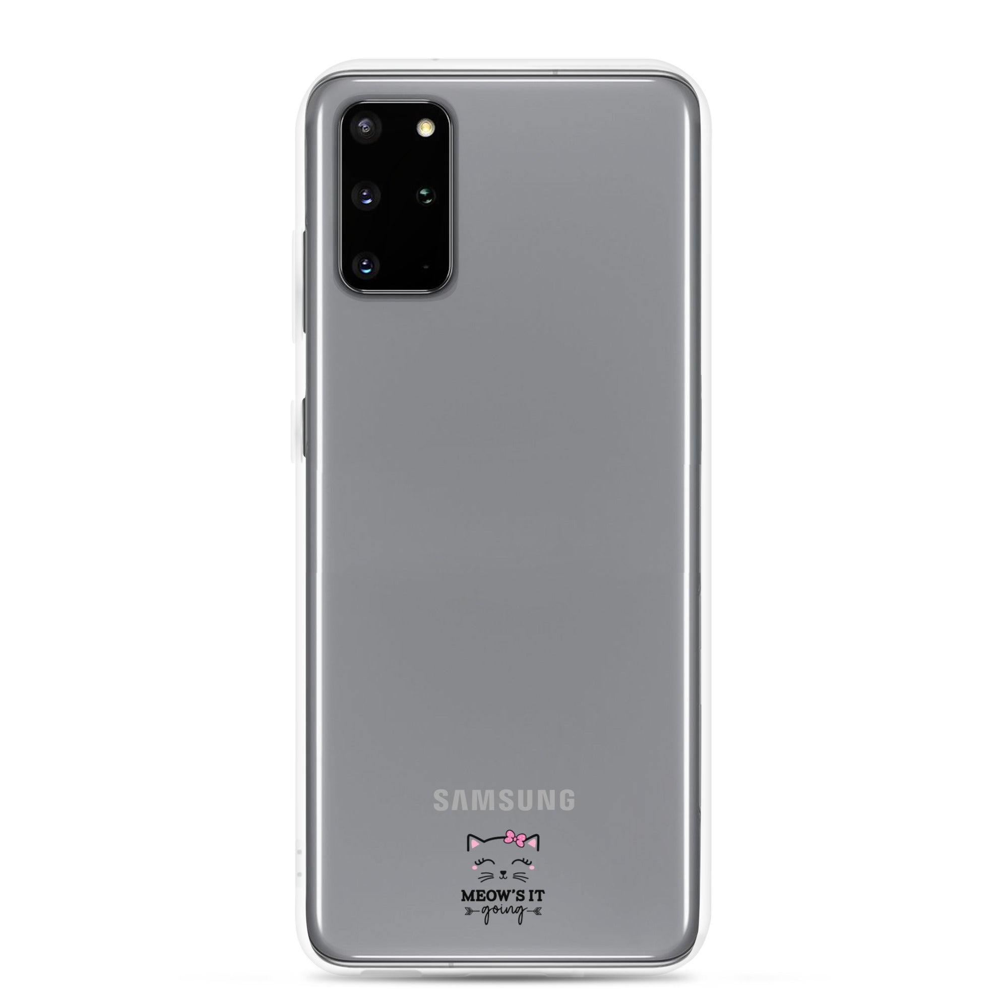 MEOW'S IT GOING - Clear Case for Samsung®