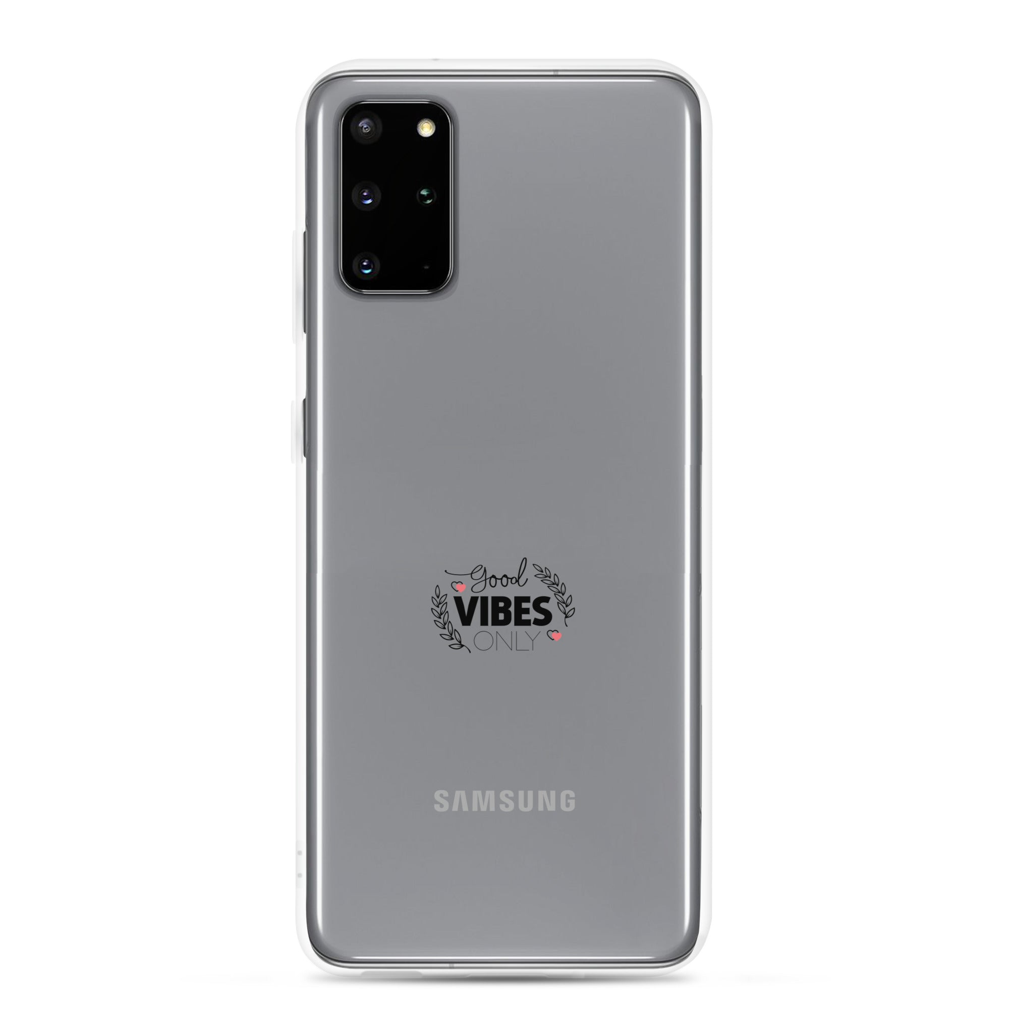 GOOD VIBES ONLY - Clear Case for Samsung®