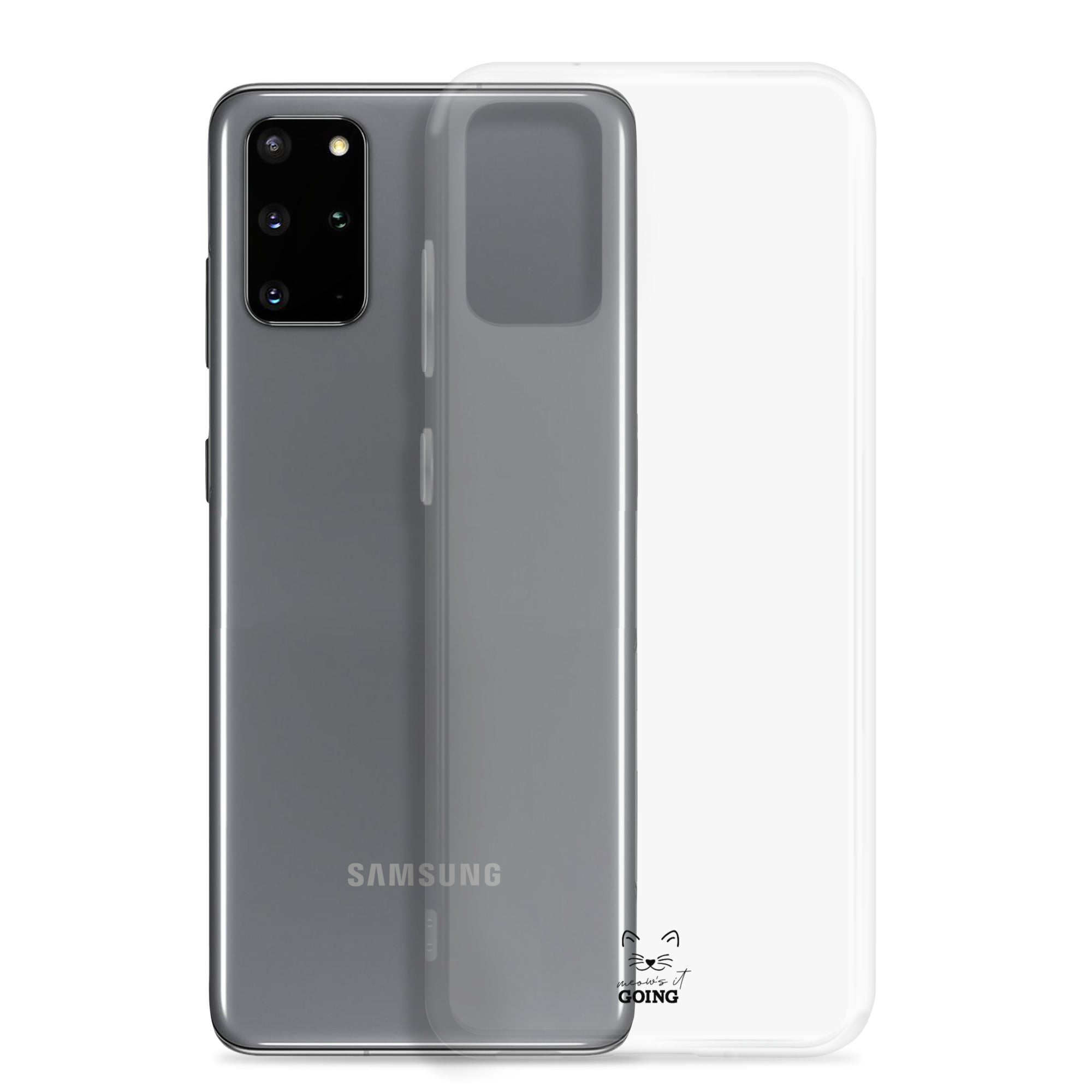 MEOW'S IT GOING - Clear Case for Samsung®