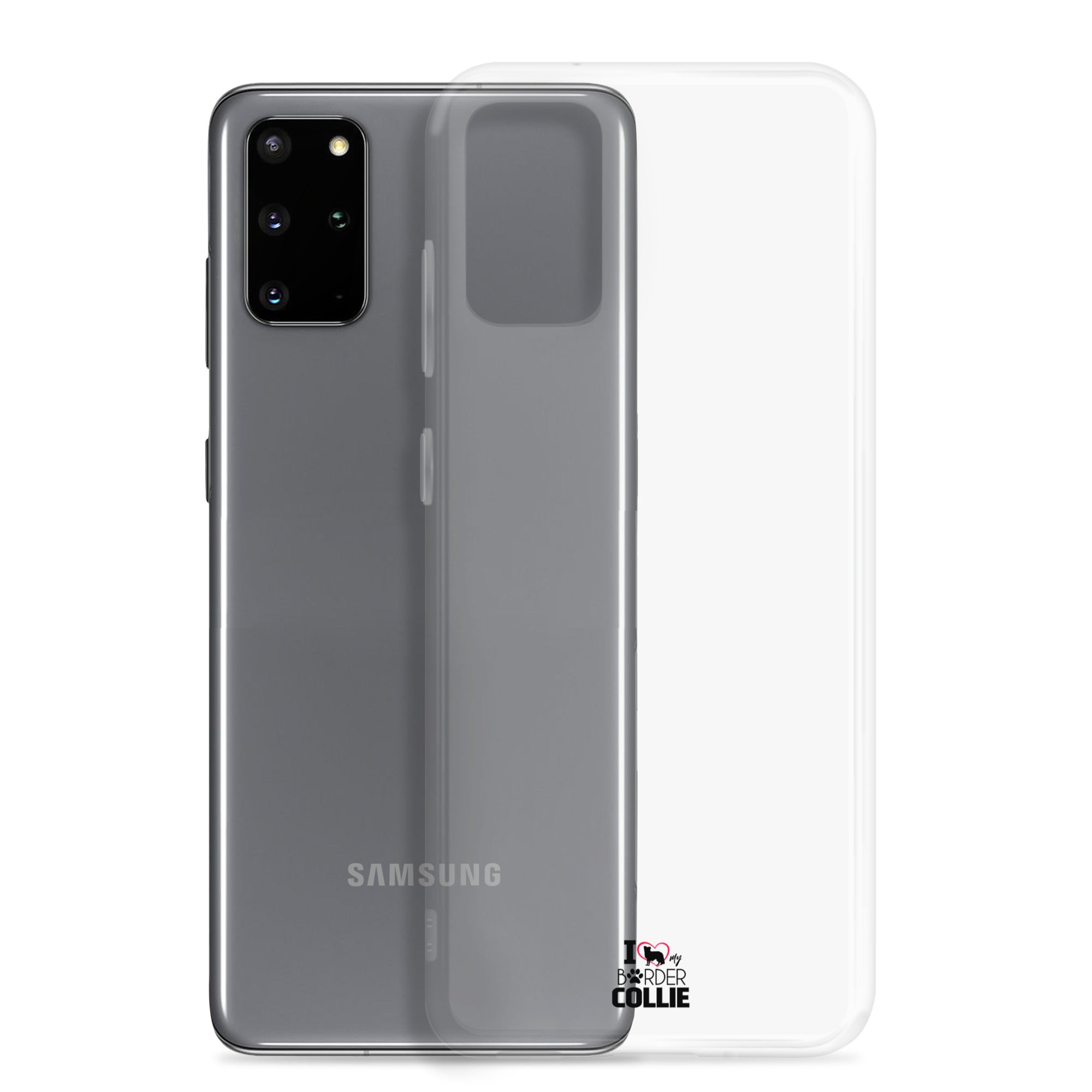 I LOVE MY BORDER COLLIE - Clear Case for Samsung®