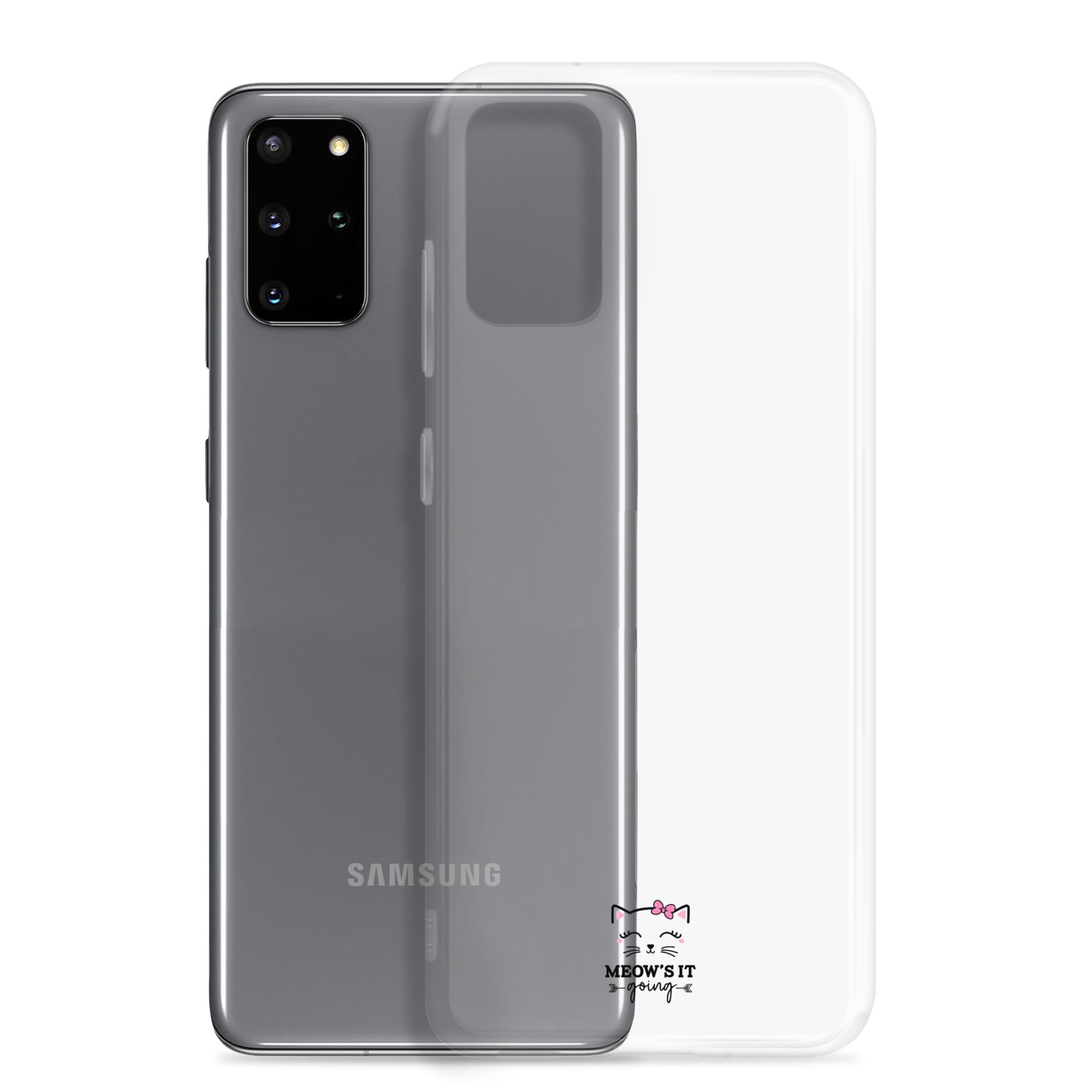 MEOW'S IT GOING - Clear Case for Samsung®