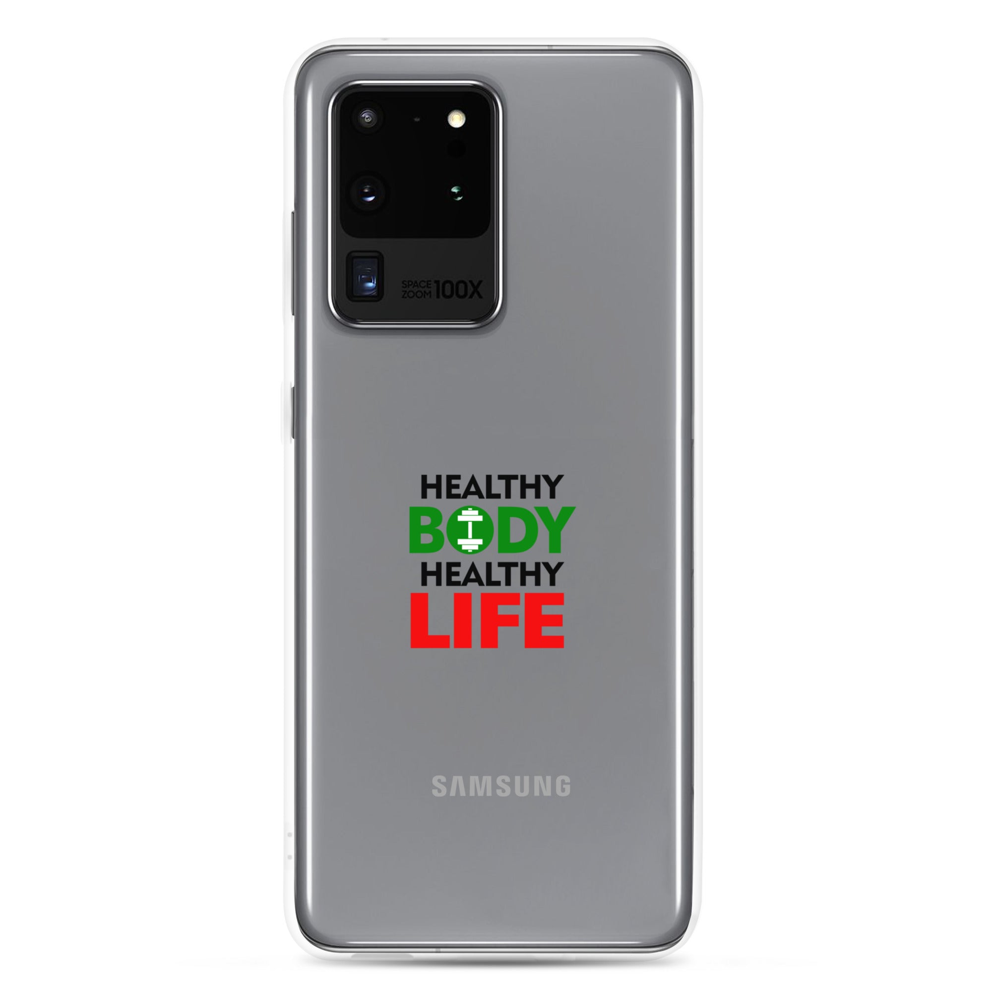 HEALTHY BODY HEALTHY LIFE - Clear Case for Samsung®