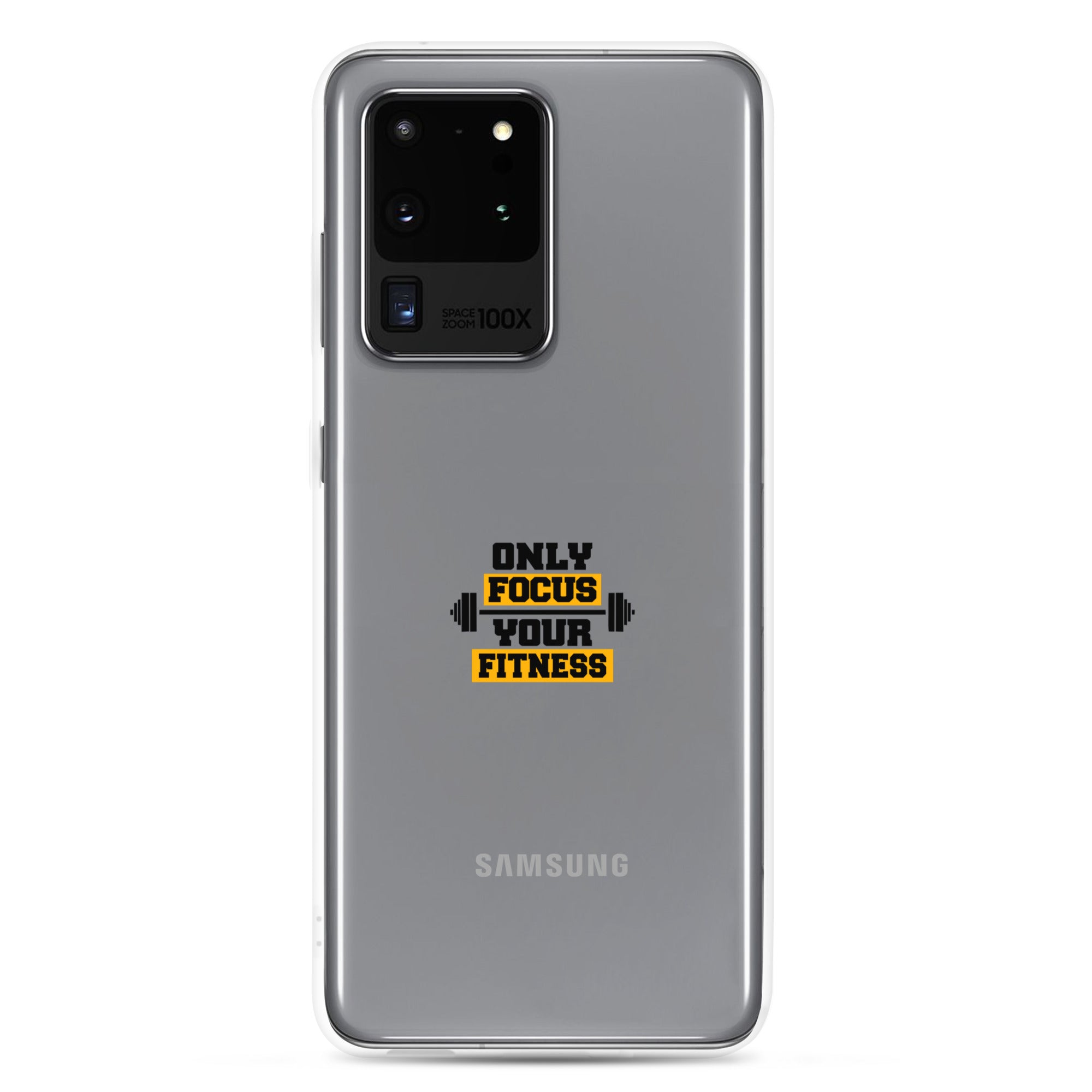 ONLY FOCUS YOUR FITNESS - Clear Case for Samsung®