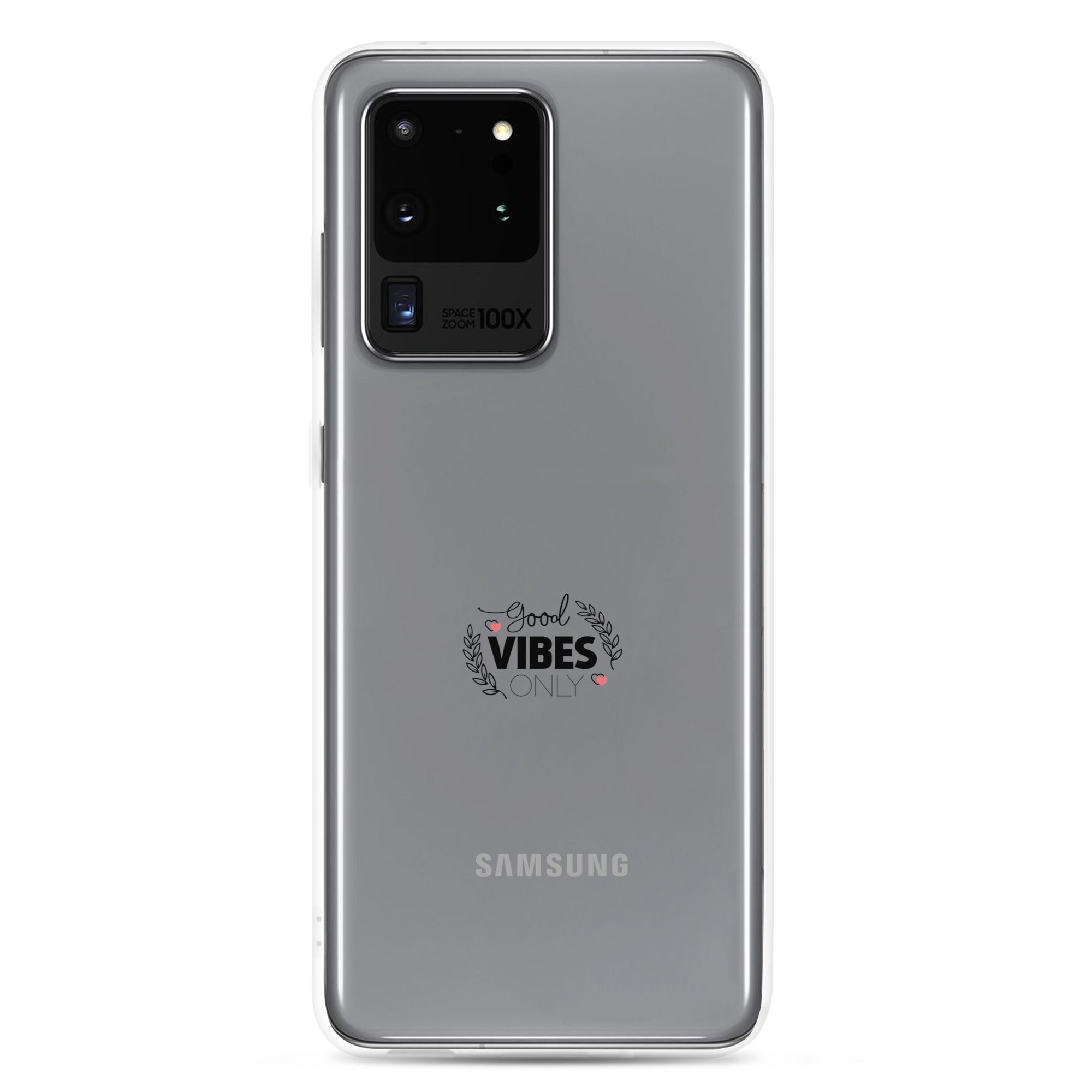 GOOD VIBES ONLY - Clear Case for Samsung®